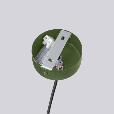 Kronleuchter Pendelleuchte 6x G9 Aluminium Grün Olive Halo French Sky SL.1832 Sollux