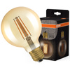 Dekorative LED-Lampe G95 Sphere E27 6.5W = 55W 725lm 2400K Warm 300° Dimmbar Vintage 1906 Osram