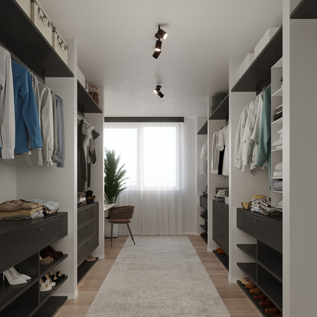 LEMMI 2 2xGU10 Schwarz Minimalistische SOLLUX-Deckenleuchte