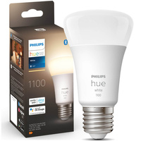 LED-Lampe E27 A60 9.5W 2700K Warm PHILIPS HUE Weiß Bluetooth Zigbee