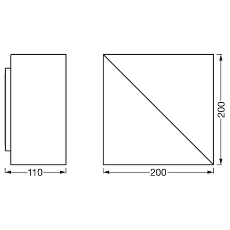 SMART+ WIFI Wandleuchte Smarte Wandleuchte 23W ORBIS SWAN WHITE LEDVANCE