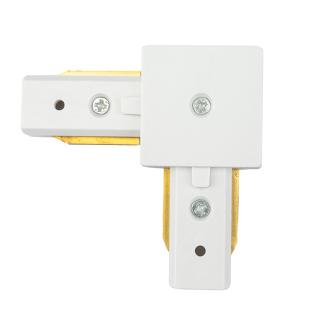 Eckverbinder für 1-Phasen-Stromschienen-System Weiß LUMILED