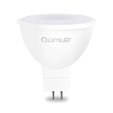 10x LED Lampen GU5.3, Glühbirne MR16 230V 6W = 50W 580lm 120° 6500K kalt LUMILED