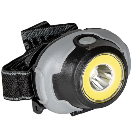 LED + COB 170lm Batterie-Kopftaschenlampe VA0119 Vayox