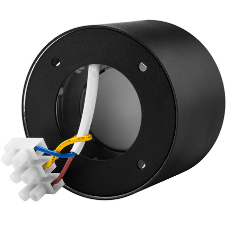 HALOGEN-Anbauleuchte SUNLA Tuba Gx53 LED Spot Wandleuchte Deckenzylinder Schwarz LUMILED