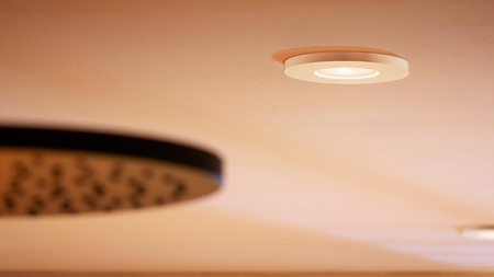 Unterputz LED Hermetic IP44 Badezimmerleuchte 4.2W 400lm IP44 Weiß Ambiance TW Weiß Smart SMART Zigbee Bluetooth Adore Philips HUE