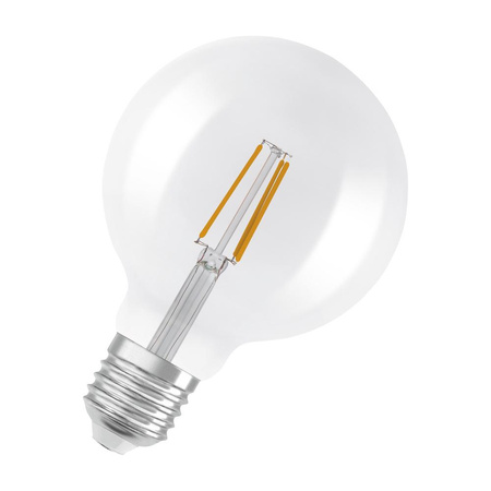 LED-Lampe G124 Sphere E27 7W = 60W 806lm 2200-2700K CCT 320° Dimmbar SUPERSTAR Osram