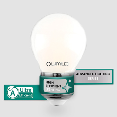 LED-Lampe E27 Kugel P45 2,2W 470lm = 40W 2700K warmweiß 360° Filament Energieklasse A LUMILED