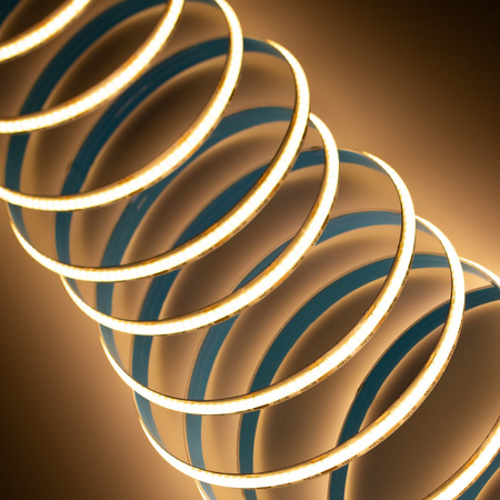 LED-Strip, LED-Streifen 12V 50W 1920LED NEON 8mm 5m COB warm LUMILED