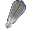 E27 ST64 LED Lampen 11W = 42W 500lm 1800K Warm 320° OSRAM Vintage 1906 Filament