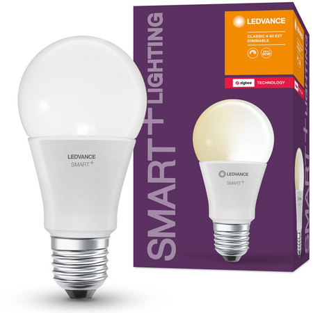 LED Lampe E27 A60 9W 806lm 2700K Warm LEDVANCE SMART+ ZigBee Dimmbar