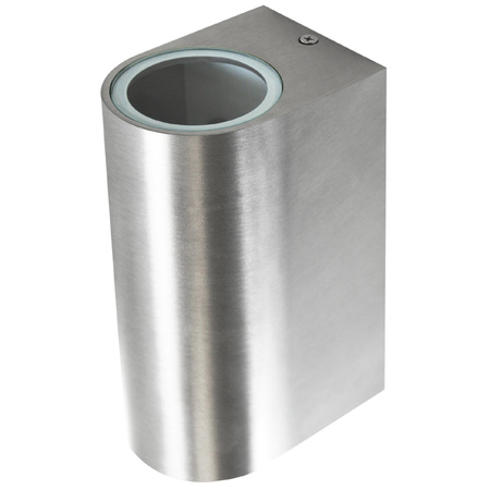 Up and Down LED-Gartenwandleuchte 2xGU10 BOSTON GOLDLUX (Polux) OVAL SATIN