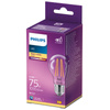 E27 A60 LED Lampen 8,5 W = 75 W, 1055 lm, 2700 K, warmes Filament PHILIPS