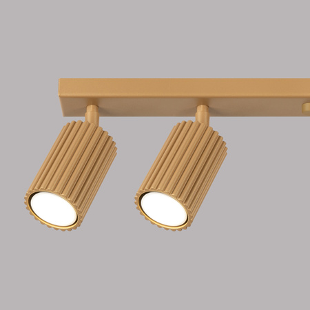 Tuba Spot Reflektor Deckenleuchte 6x GU10 Gold Carbon Deep Space SL.1566 Sollux