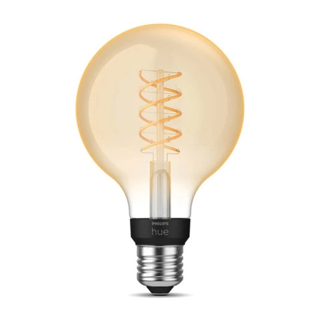 LED Globe E27 G95 7.2W 2100K Warm Filament PHILIPS HUE Weiß Bluetooth Zigbee Glühbirne