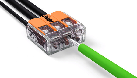 50x WAGO 221-413 Quick Connect Installationsverbinder für KABEL 3x0,2-4mm