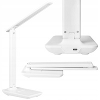 Tabelle Einstellbare LED 5W 400lm 3000-4000-6500K CCT Wiederaufladbare Schule Nachtlicht Dimmbar Ein/Aus Schalter Weiß Kivo Masterled