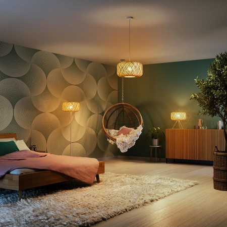 Dekorative E27 Beige Dekor Ledvance Stehleuchte