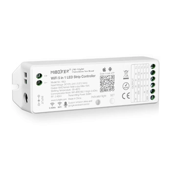 Dimmer-Controller-Empfänger Universal LED RGB+CCT, RGBW, RGB, CCT, MONO für Lichtbänder 12-24V DC 12A WL5 MI-LIGHT