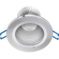 Deckenleuchte 9W Einbau-LED-DOWNLIGHT DEEP Rund 4000K 720lm Silber