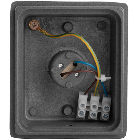 Garten Wandleuchte LED G9 Verstellbar Rund Oben Unten Graphit PYXIS LUMILED