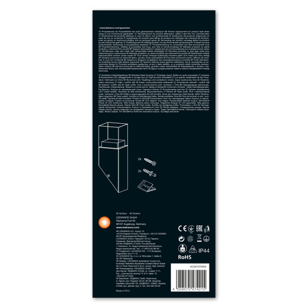 Wandleuchte POCHODNIA moderne Fassadenleuchte 4.5W 3000K Endura Style CRYSTAL LEDVANCE