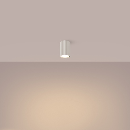 Tuba Spot GU10 Beige Carbon Deep Space SL-Deckenleuchte.1587 Sollux