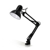 Schreibtischlampe Tisch E27 Verstellbar Stehend Anschraubbar Schwarz Kobi