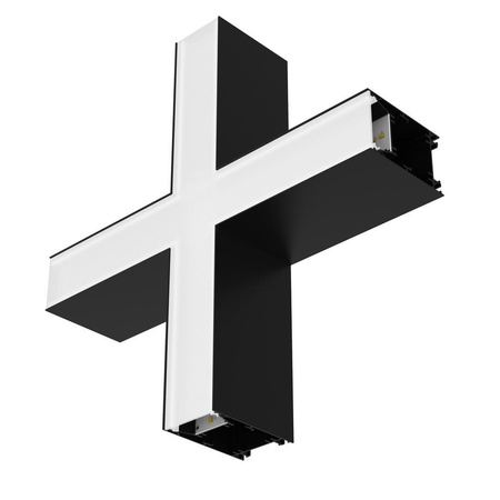 Lineare Leuchte Stecker 13.6W 1690lm CCT Shape X Schwarz Büro Linear Ledvance