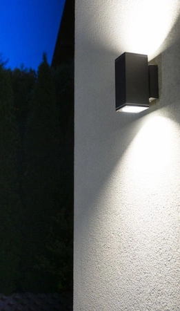 Außengarten-Fassadenleuchte LED-WANDLAMPE Adela Midi M1460 DG GU10 Su-Ma