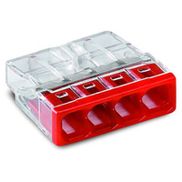WAGO 2273-204 Quick Connect Installationsverbinder für DRAHT 4x0,5-2,5mm