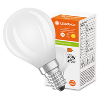 LED Lampen P45 E14 4.8W = 40W 470lm 2700K Warmweiß FILAMENT DIMMABLE LEDVANCE