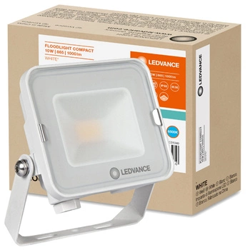 LED Fluter 10W 900lm 3000K IP65 Weiß LEDVANCE COMPACT V