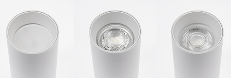 Decken- und Wandleuchte - GU10 SPOT LED-Lampe QUALIS I Weiß