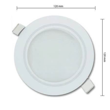 LED Deckeneinbauleuchte rund weiß 6W 480lm 2700K