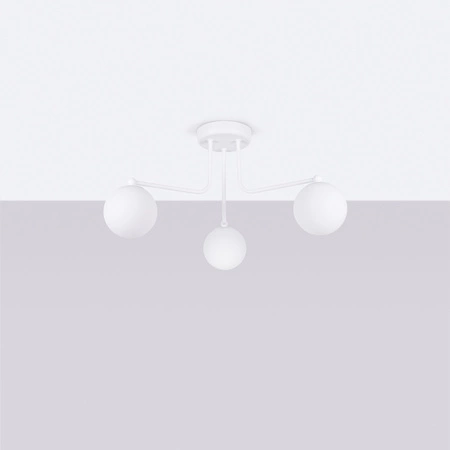 Kronleuchter Decke Pendelleuchte 3x G9 Weiß Astral French Sky SL.1659 Sollux