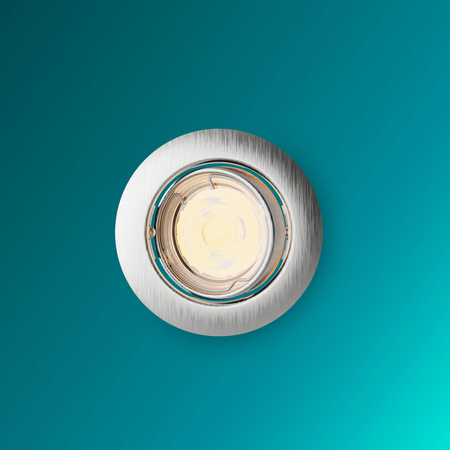 Einbau LED GU10 Movable Aluminium Rund Nickel Peridot Philips