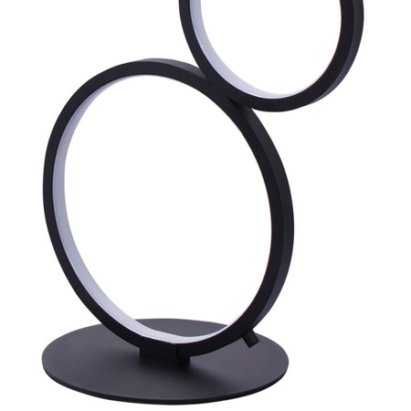 LED Stehleuchte 30W 3600lm 4000K Neutral Schwarz Flamenco Sanico Goldlux