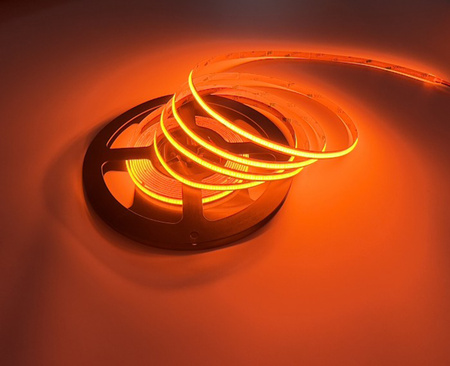 LED Streifen COB-Streifen 12V 45W 2400LED NEON Orange 8mm 5m