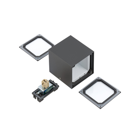 Gartenlampe Elevation Wandleuchte KHUMBU 4443 G9 IP44 Graphit Nowodvorski