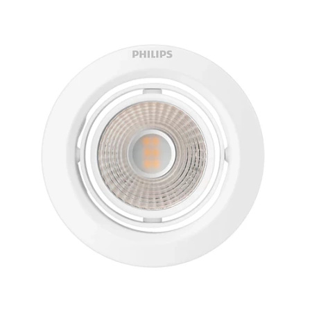 LED-Einbauleuchte 5W 350lm 4000K SceneSwitch Weiß Pomeron Philips