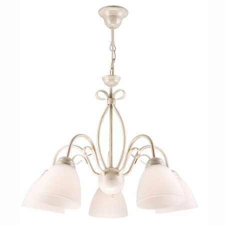 ADELLE Hängeleuchte 3xE27 Weiß Klassisch LM-3.6 Lamkur