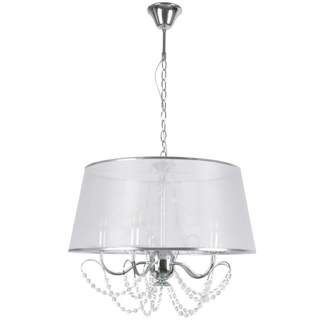 ABBAZIA Deckenpendelleuchte 5xE14 Weiß 120cm - GOLDLUX (Polux)