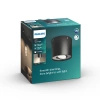 LED PHASE Anbauleuchte 6.5W 2700K Dimmbar Beweglich Schwarz PHILIPS