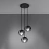 LED-Pendelleuchte TULOS 3P 3xE27 Schwarz SOLLUX