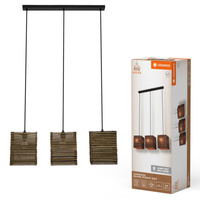 Dekor Decke Pendelleuchte E27 Braun Karton Dekor Ledvance