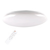 Plafond LED-Deckenleuchte 48W 5300lm CCT 120° Weiß IP44 Pilot Dimmbar Pirius Sanico Goldlux