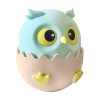 Dekorative LED 1W 3000K RGBW Beige Blau Dimmbar Sanico Eule Lampe Goldlux