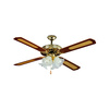 Deckenventilator 55W mit Lichtquelle 4xE27 4 Arme VT-6056-4 V-TAC