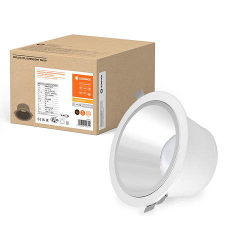 LED-Panel bündig montiert Spot-Leuchte 21W 2200lm CCT Mesh White Downlight Ledvance